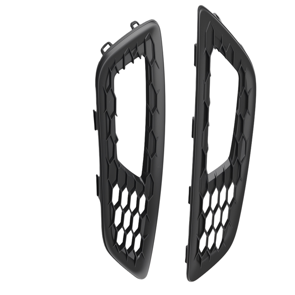 Pair Front Bumper Fog Lamp Grille Cover fit for Ford Focus 2015-2017 F1EJ-15A299-AB-6