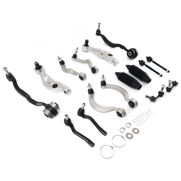 Front Upper Lower Forward & Rearward Control Arm Set fit for Lexus LS460 07-17 RWD-6