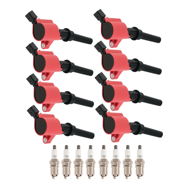 8x Ignition Coil + Spark Plug fit for Ford F150 Crown Victoria 4.6L 2001-2008-6