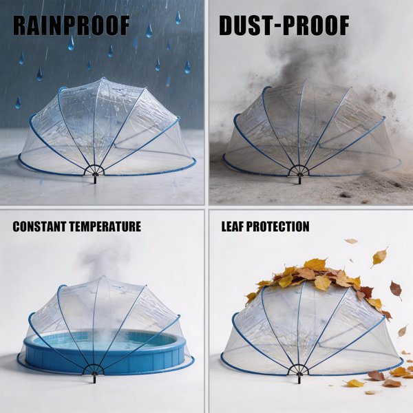 16英尺伸缩式泳池盖、PVC薄膜玻璃纤维杆泳池围栏、户外游泳池配件--不支持self-pick up且不支持指定仓库发货-10