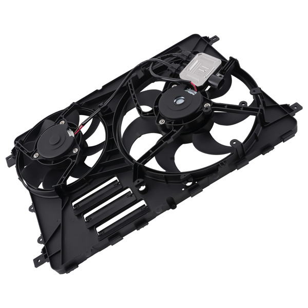 Radiator Cooling Fan Assembly fit for Land Rover Range Rover Evoque 12-2017 LR045248-3