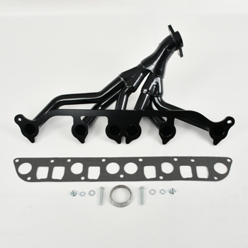 排气管 For Jeep 1991-1999 Wrangler Cherokee 4.0L TJ YJ XJ BLACK MT001328/SY（禁售亚马逊&TEMU）(不支持无理由退货)
