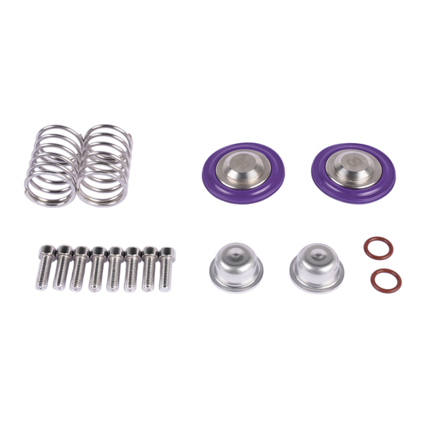 调节器隔膜 2Pcs Fuel Rail Air/Regulator Diaphragm Replacement for Mercury Optimax 3.0L Engine 8M6002988-5