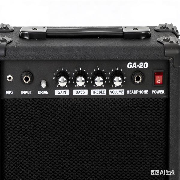  20W 电吉他音箱 黑色-9