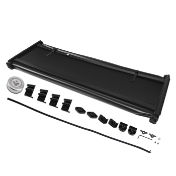 3-Fold Truck Bed Cover fit for Nissan Frontier 05-26 6ft Vinyl Waterproof Black