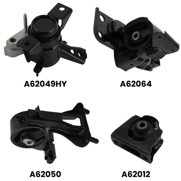 4Pcs Engine Motor & Transmission Mount fit for Toyota RAV4 2WD 2006-2008 1237128190-6