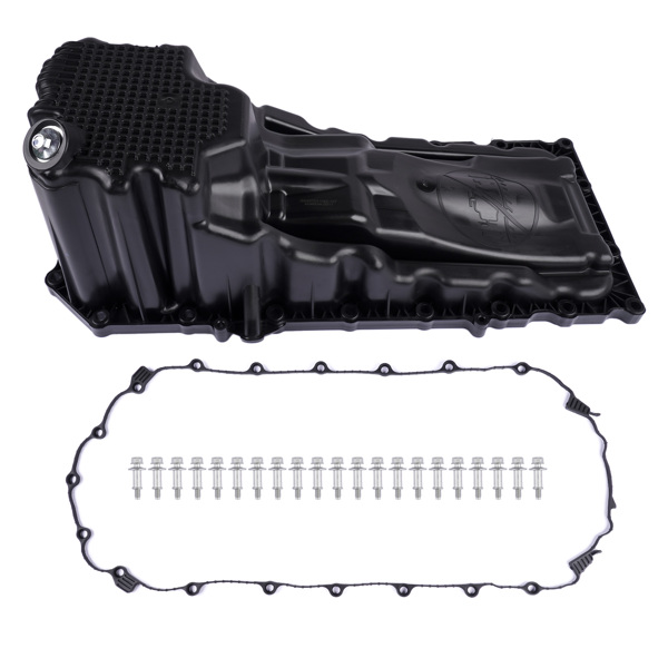 油底壳 Engine Oil Pan w/ Gasket Replacement for Jeep Grand Cherokee Dodge Durango 3.6L 5.7L AWD 68160481AA 68160481AB 68160481AC-1