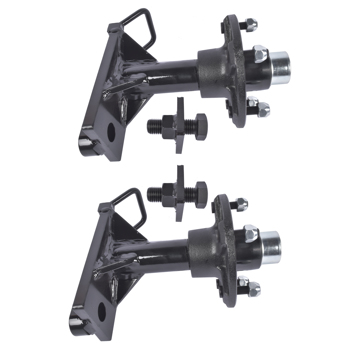 集装箱车轮 5x 5.5 Lug Superior Shipping Container Wheels, Bolt-on Spindle Kit 2 Spindles Container Moving Kit