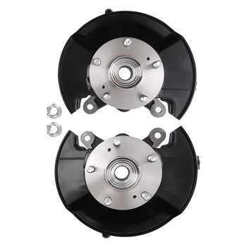 2* Front Steering Knuckle & Wheel Hub Bearing fit for Honda Civic 06-11 698-450