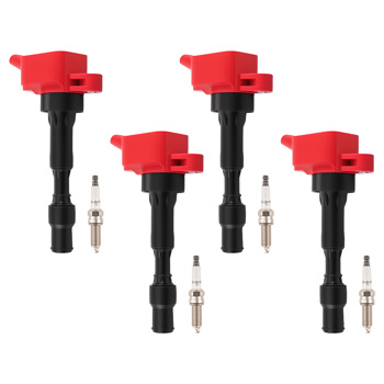 4 Ignition Coils & Spark Plugs fit for Kia Forte 2.0L 2018 and Forte Koup 2017 UF816