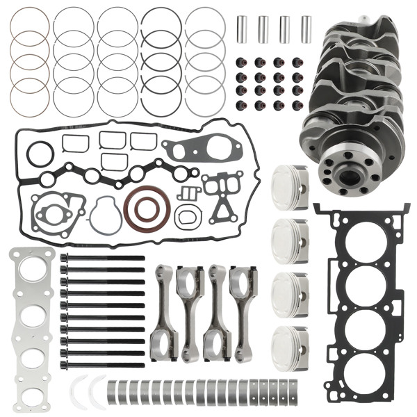 G4KE Engine Rebuild Overhaul Kit fit for Hyundai Sonata Santa Fe Kia Optima 2.4L-6