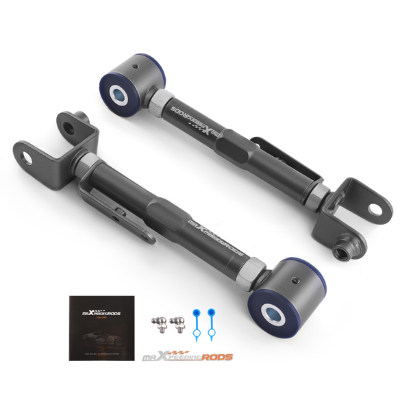 2pcs Rear Upper Adjustable Camber Control Arms Kits fit for Honda CRV CR-V 2002-2006-6