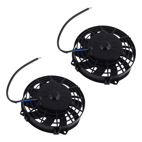2X 7" Electric Radiator Fan Universal Push Pull Type 2900RPM 240W Cooling System-5