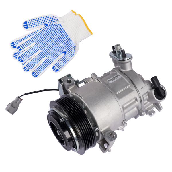 汽车空调压缩机 A/C Compressor w/ Clutch Replacement for Fiat 500X 2016-2018 Jeep Renegade 2015-2021 L4 2.4L-3