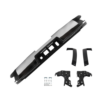 Chrome Rear Bumper Assembly fit for GMC Sierra 1500 14-18 23154012 Steel