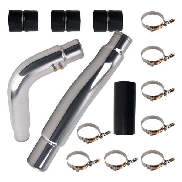 Black Stainless Intercooler Pipe fit for Dodge Ram  5.9L Cummins Diesel 2003-07-6