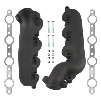Pair Exhaust Manifold fit for Ford F-250/F-350 Super Duty 7.3L V8 Diesel 1999-2003