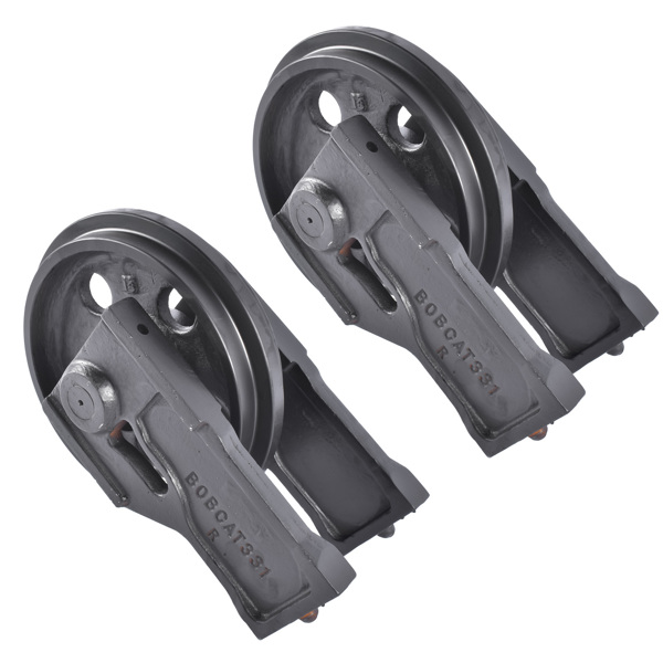 惰轮 2x Front Idler Wheel Tensioner 6814880 Replacement for Bobcat 331 E26 E32 E42 325 328 329 6807909 7106424-2