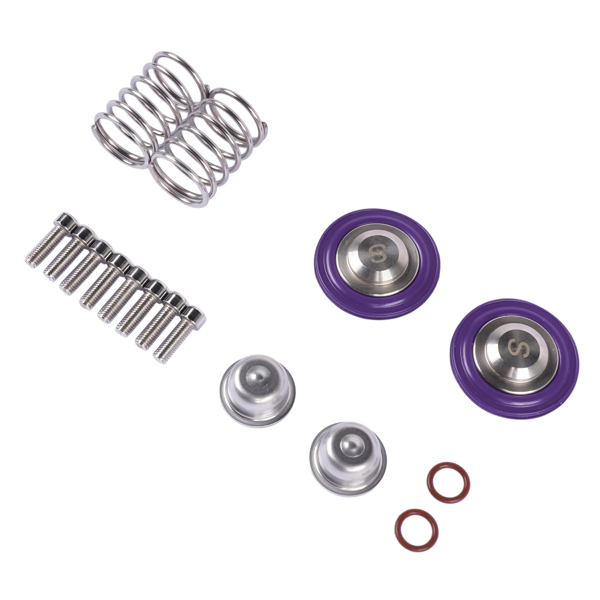 调节器隔膜 2Pcs Fuel Rail Air/Regulator Diaphragm Replacement for Mercury Optimax 3.0L Engine 8M6002988-4