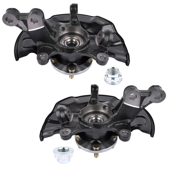 转向节总成 2X Front Steering Knuckles &Wheel Hub Bearings Replacement for Toyota Corolla Matrix 2014-2018 698-477-2