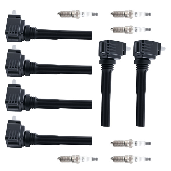 6pcs Ignition Coil Set + Spark Plugs fit for Lincoln Navigator 3.5L 2018-2019-6