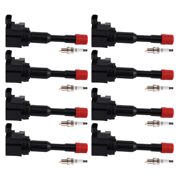 8pcs Ignition Coils Set & Spark Plugs fit for Honda Civic 1.3L L4 2003-2005 UF-374-6