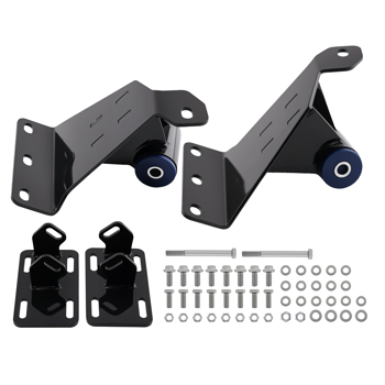 Engine Mounts Kit Fit fit for Chevy C10 2wd Blazer Suburban 1963-72 Steel Steel