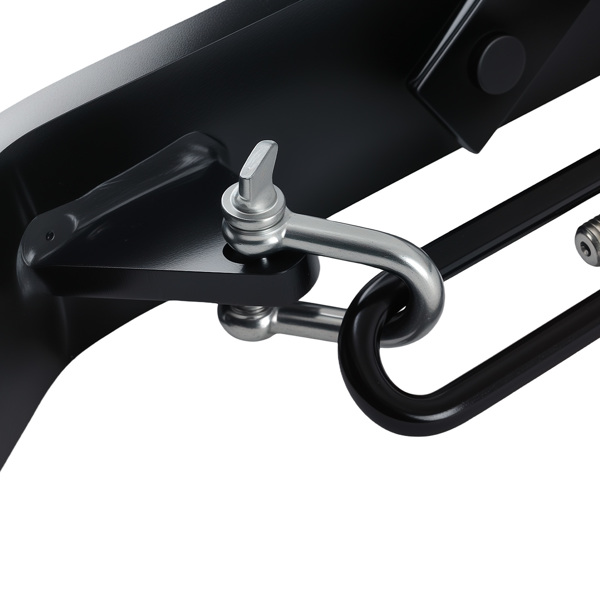 3-Point Hitch Adapter fit for Kubota BX Series Tractors Black Steel Powder Coat-3