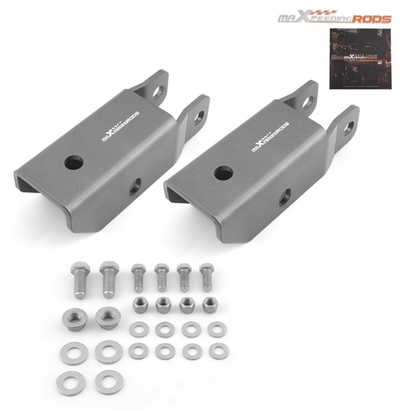 Lowering Shock Extension Kit fit for Ford F150 1997-2003 Rear Steel Coated-6