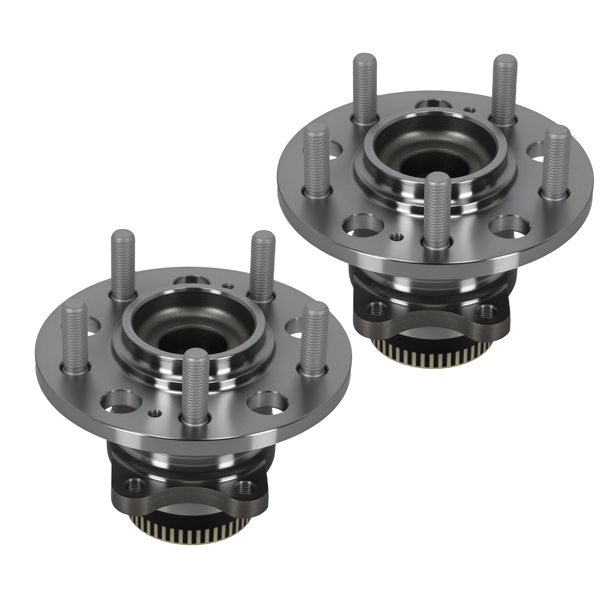 2pc Rear Wheel Bearing Hub fit for HYUNDAI SONATA 2010-2014 512437 WE60771 Square-6