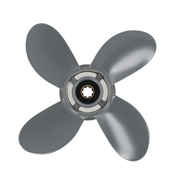 Aluminum Boat Propeller fit for Honda BF9.9 BF20 Yamaha 9.9HP F15 8-20HP 10\\" RH