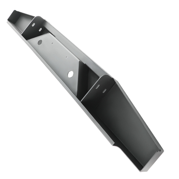 Steel Rear Step Bumper Black Powder Coated fit for  Ford Ranger Pickup 93-2011