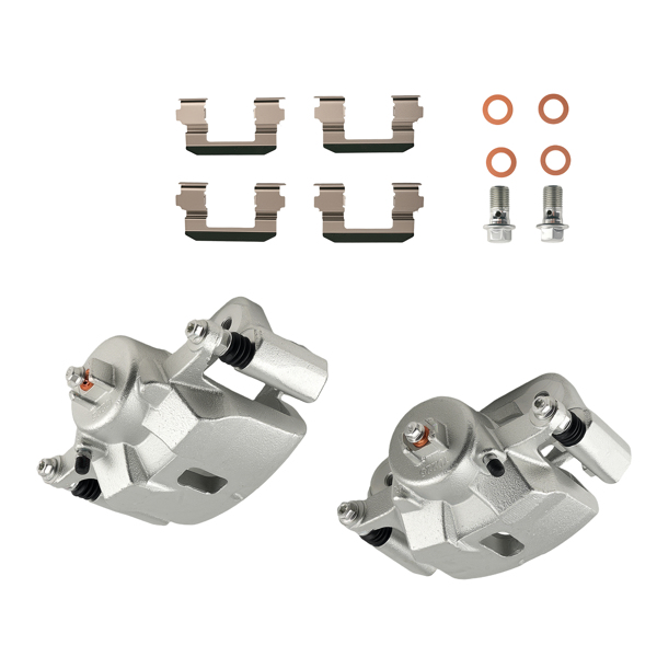 Front Brake Caliper Assembly Kit fit for Honda Pilot V6 2003-2008 19-B2670 19-B2671-6