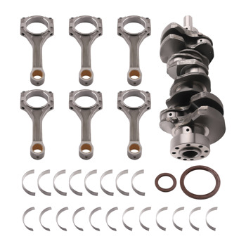 Engine Crankshaft & Rods & Bearings Kit fit for HYUNDAI Santa Fe KIA Sorento 3.3L