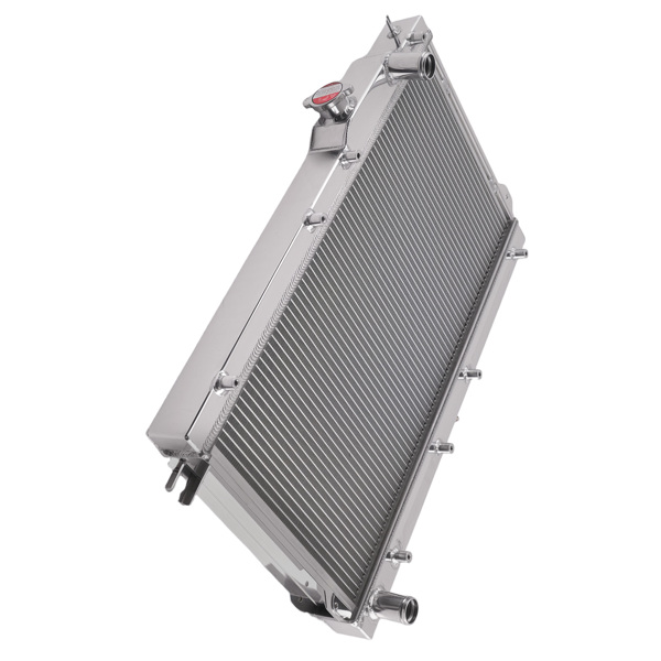 Aluminum Coolant Radiator 2 Row fit for Mazda Miata MX5 1990-1997 1.6L 1.8L 7530-6