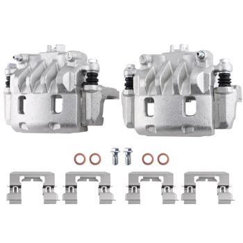 Front Disc Brake Caliper Set fit for Subaru XV Crosstrek 2013-2015 Left & Right Pair