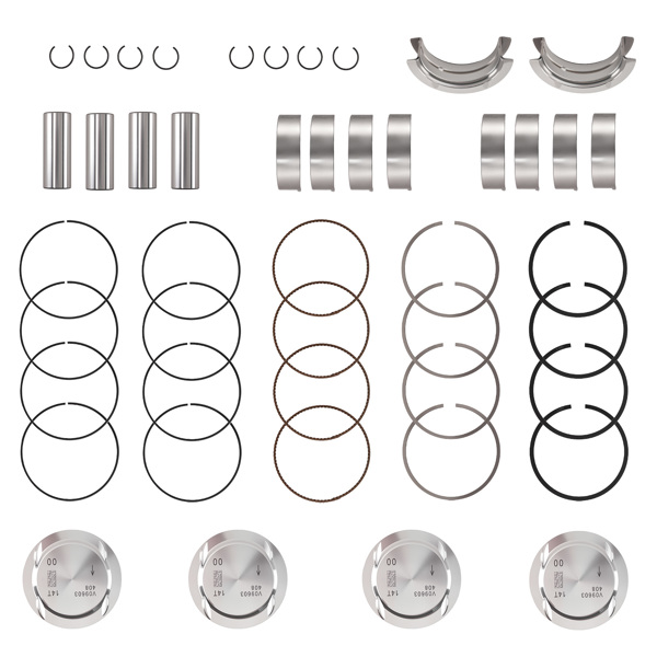 4X Piston & Ring Kit fit for Buick Chevrolet Encore 1.4L 2011-2015 25195065-6