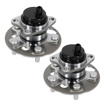 2pc Rear Axle Wheel Hub Set fit for Scion XB 08-15 H512418 with ABS System 5 Lug