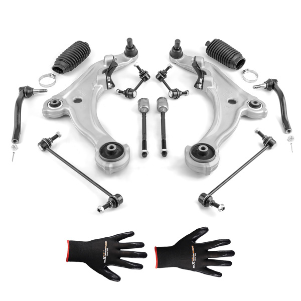 12pc Front Suspension Kit Front Lower Control Arm fit for Nissan Maxima 2009-2014-6