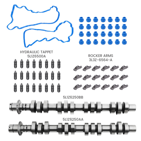 Left & Right Camshaft Rocker Lifter arms fit for Ford F150 F250 4.6L 5.4L 5L1Z6500A-6