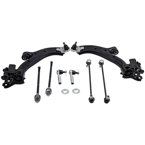 8x Front Lower Control Arm Sway Bar Tie Rods fit for Honda CR-V 2007-2011 2.4L EX LX-6