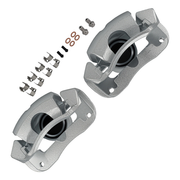 Pair Front Disc Brake Caliper Kit fit for Toyota Highlander 2001-2007 19-B2664-6