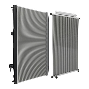 Aluminum Radiator & AC Condenser fit for Honda Accord 2.4L 2013-2017 19010-5A2-A01