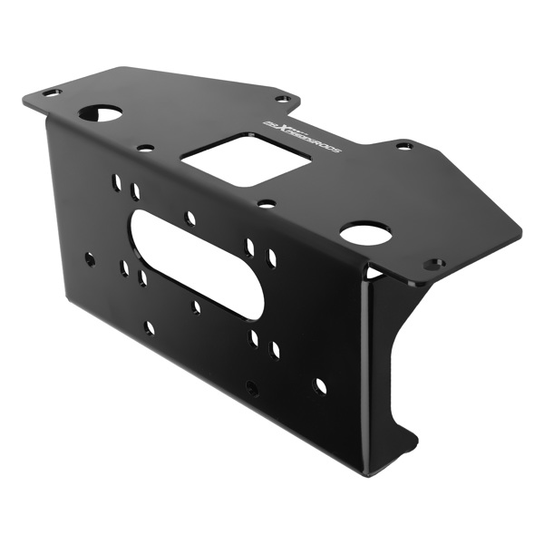 Heavy-Duty Steel UTV Winch Mounting Bracket fit for 2020-25 Polaris RZR PRO XP/XP 4-3