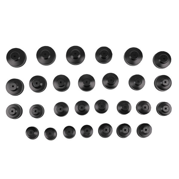 30PC Oil Filter Socket Kit fit for Vehicle Auto Removal Tool Set W/ Case-3