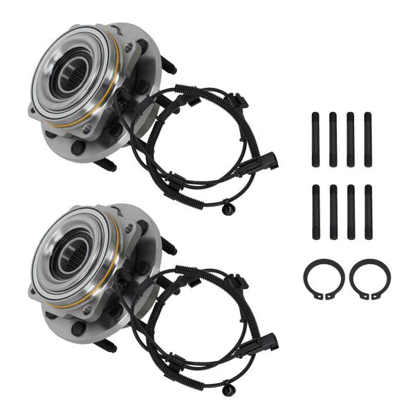 4WD Front Wheel Bearing Kit fit for Ford F-250 F-350 Super Duty 11-16 BR930793-6