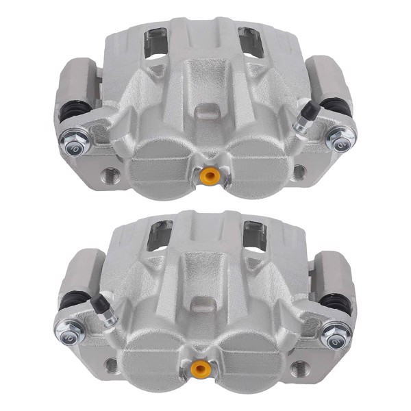 Front Pair(2) Brake Caliper w/Bracket fit for  Acura RDX 2007-2012 19-B2959 19-B2958-1