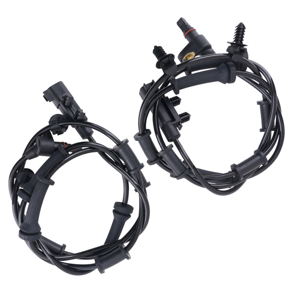2PCS Front Left Right ABS Sensor fit for Jeep Wrangler 2007-2017 V6 3.6L 68003281AC-6