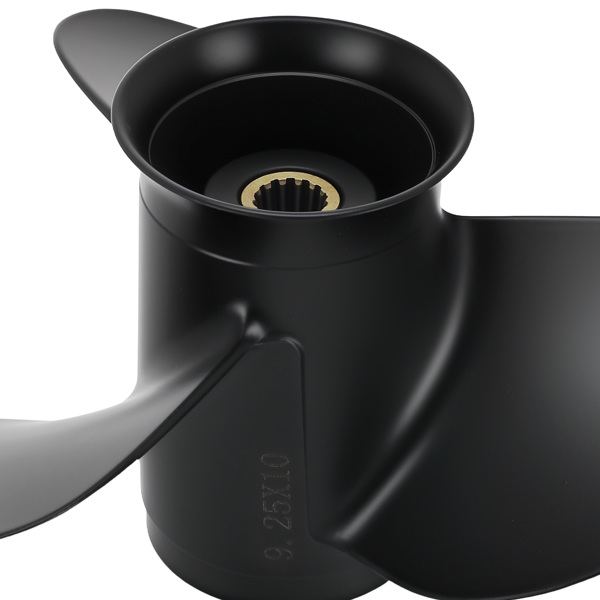 3 Blade Aluminum Propeller 9.25" x 10" fit for Mercury 9.9HP 48-897752A11 RH-5