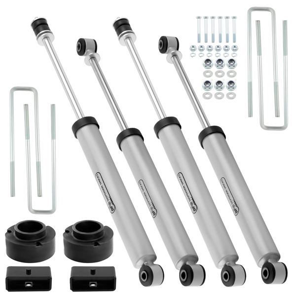 BFO 2.5in Leveling Lift Kit w/ Shocks fit for Dodge Ram 1500 4WD 1994-2001-6